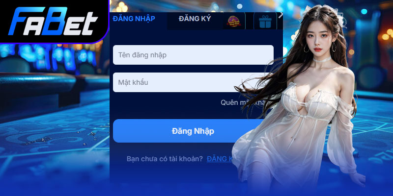 Hướng dẫn đăng nhập Fabet và yêu cầu truy cập tài khoản.